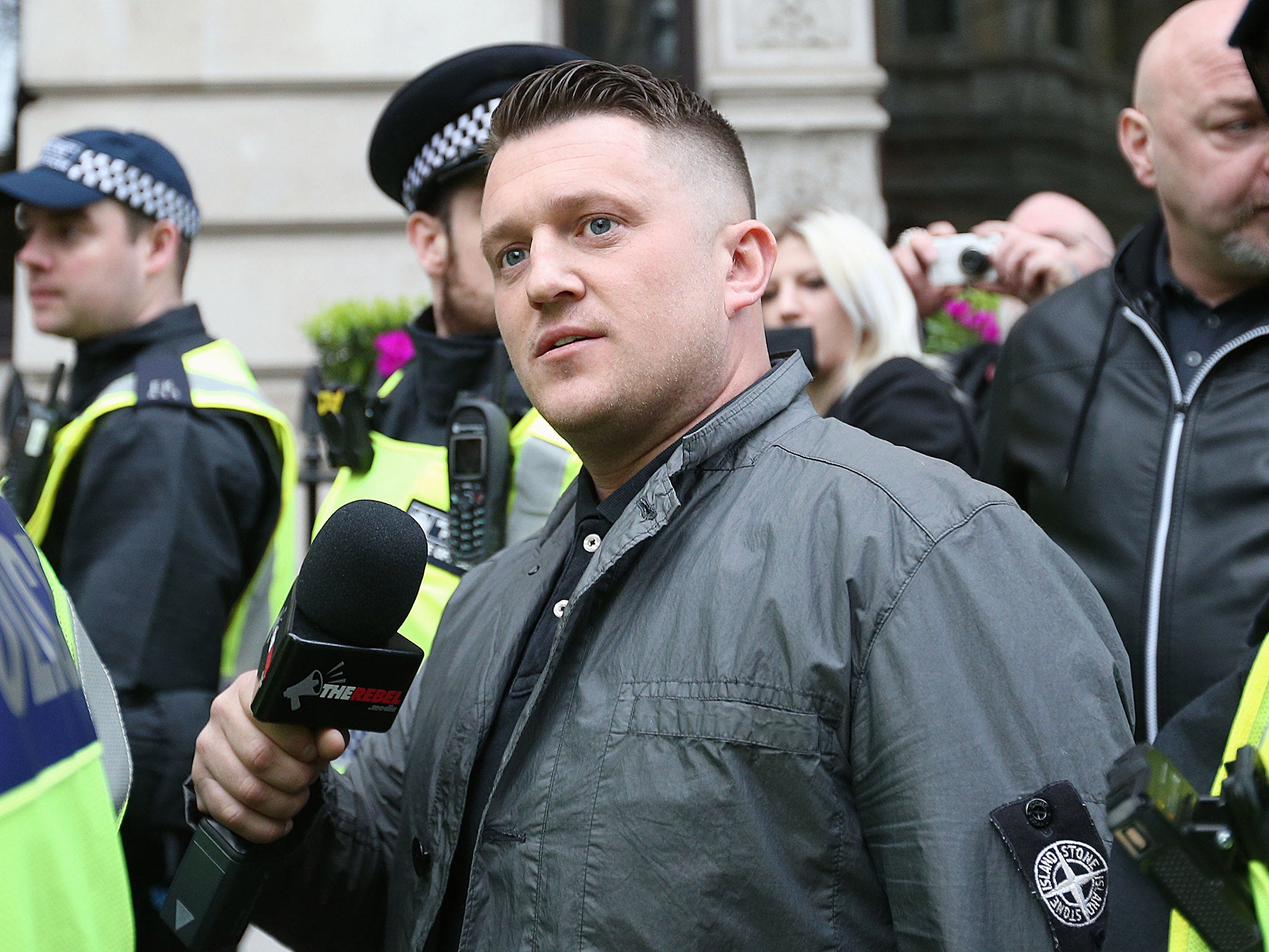 Former leader of the English Defence League Tommy Robinson has been temporarily suspended from Twitter (PA Archive/PA Images)