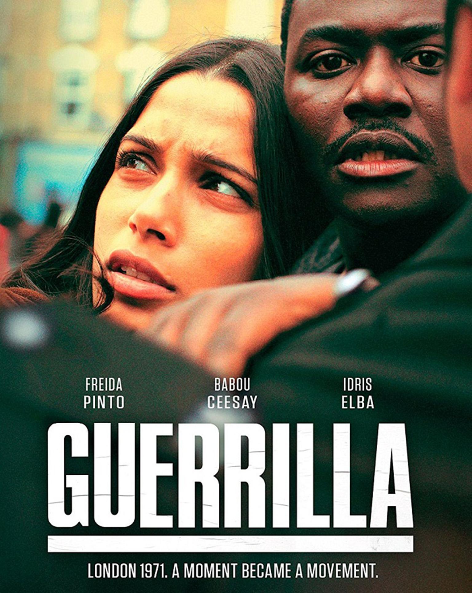 Poster for ‘Guerrilla’, the 2017 miniseries about a fictional British black power group