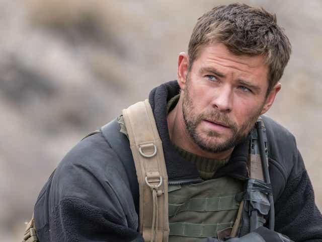 Chris Hemsworth plays Captain Mitch Nelson, sent to Afghanistan after the 9/11 attacks in '12 Strong' 