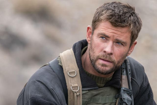 Chris Hemsworth plays Captain Mitch Nelson, sent to Afghanistan after the 9/11 attacks in '12 Strong' 