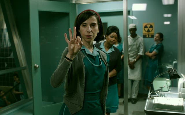 Sally Hawkins and Octavia Spencer in the film 'The Shape of Water'