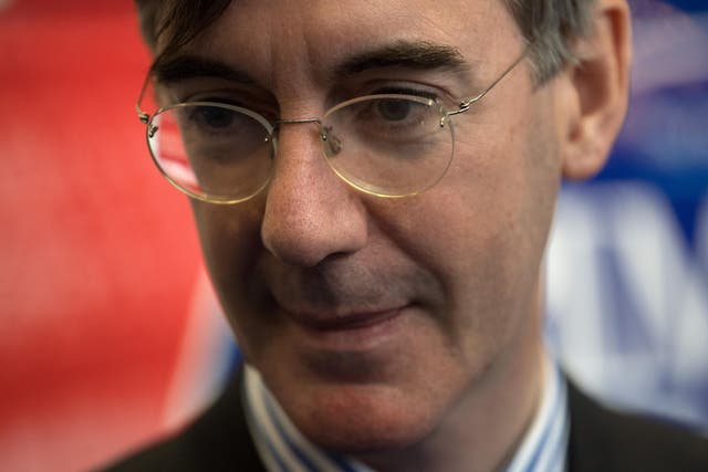 Tory MP Jacob Rees-Mogg said the UK must be free from the ECJ during the transition