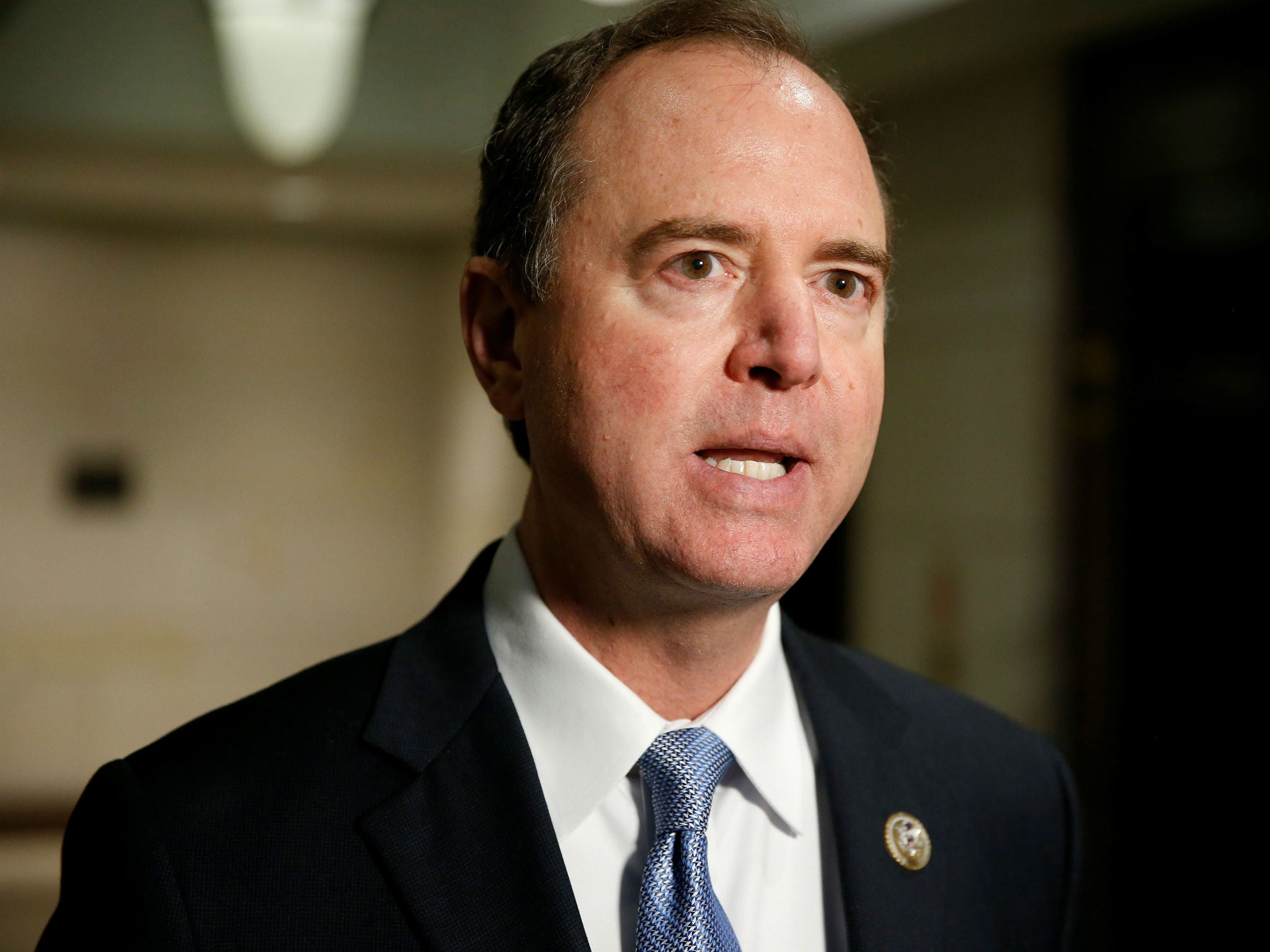 Adam Schiff has called Devin Nunes' memo a set of "distorted talking points" drafted by Republicans