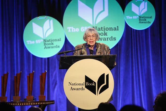 Ursula K Le Guin at the 2014 National Book Awards