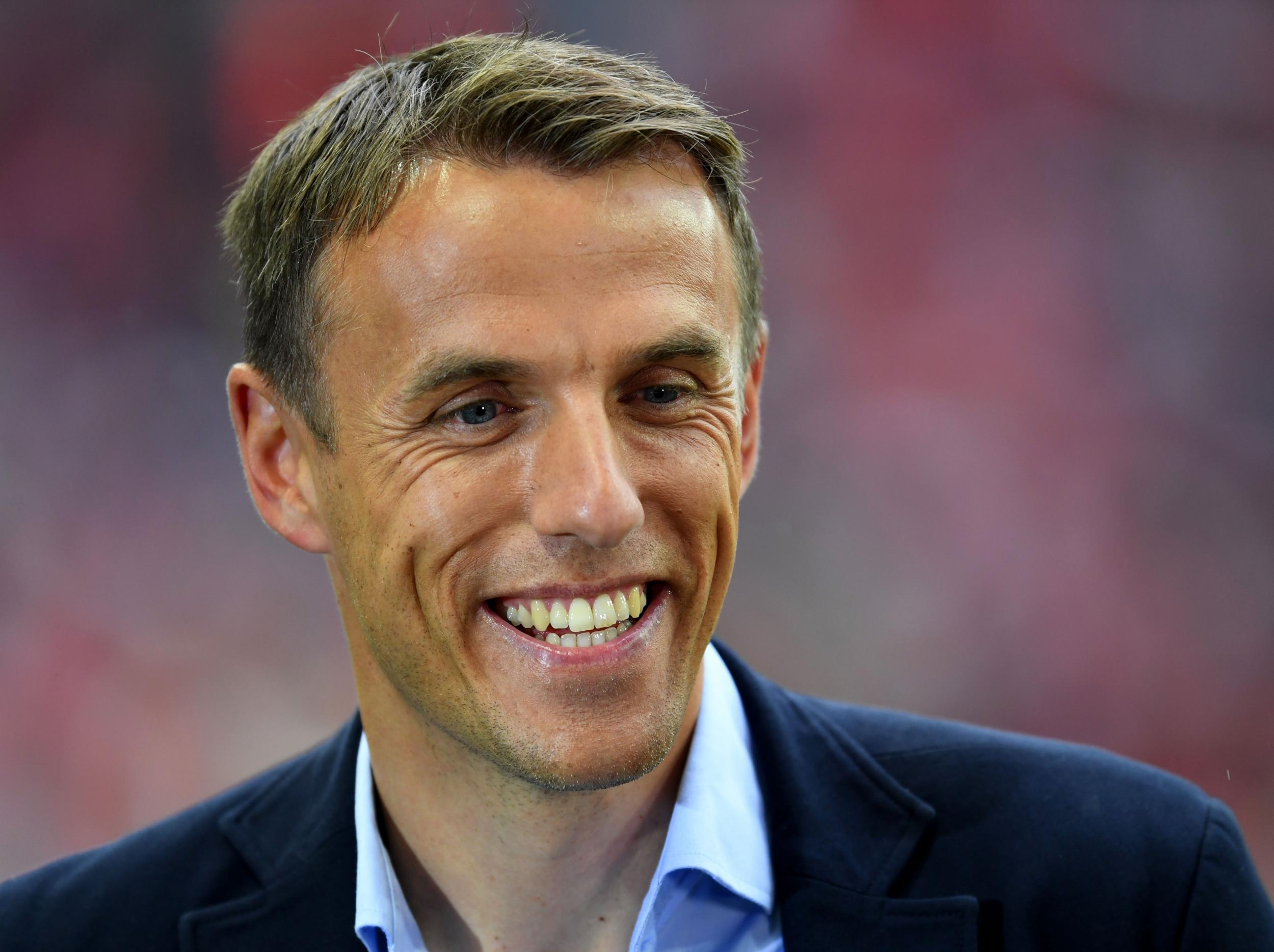 Neville is a well-known face, but is he a qualified coach for the England womens football team?