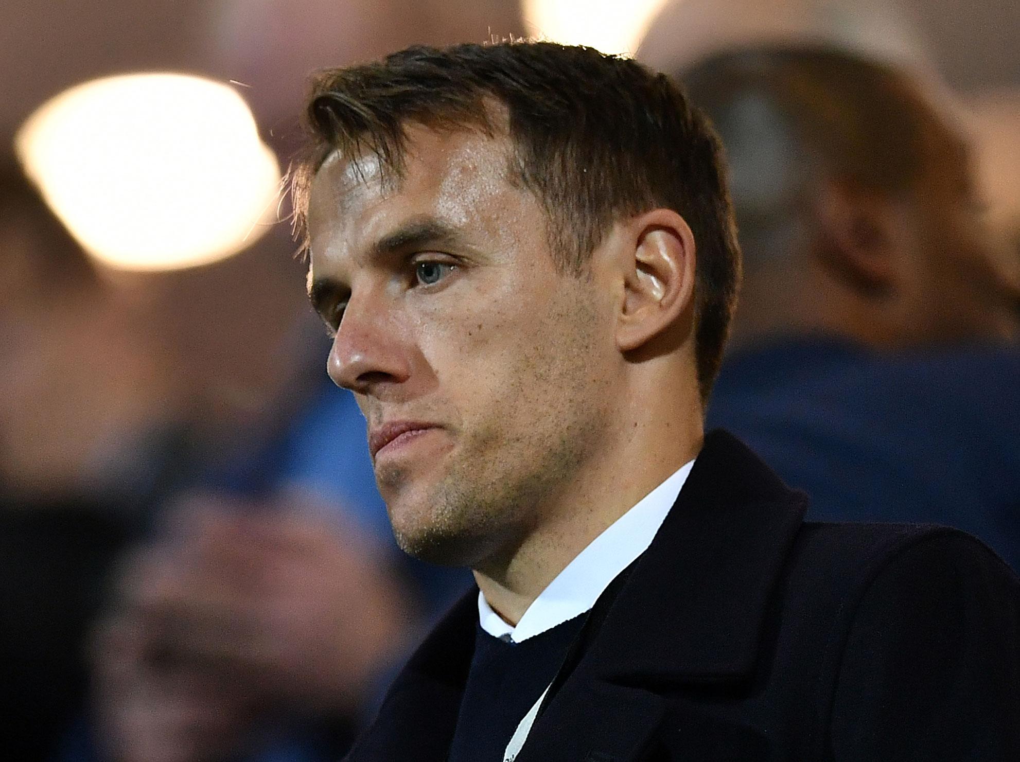 Phil Neville deleted his Twitter account after being appointed as England Women's boss