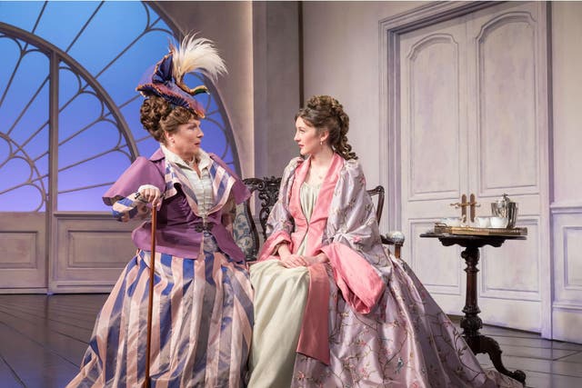 Jennifer Saunders as Duchess of Berwick and Grace Molony as Lady Windermere