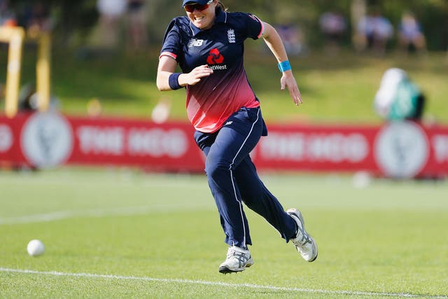 Anya Shrubsole was awarded an MBE at the end of 2017