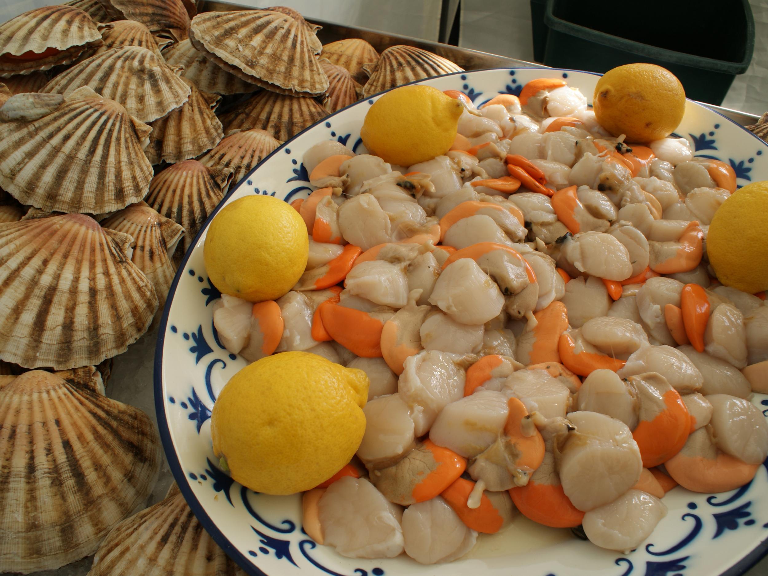 The Rye Bay Scallop Festival signifies that scallops are at the peak of the season