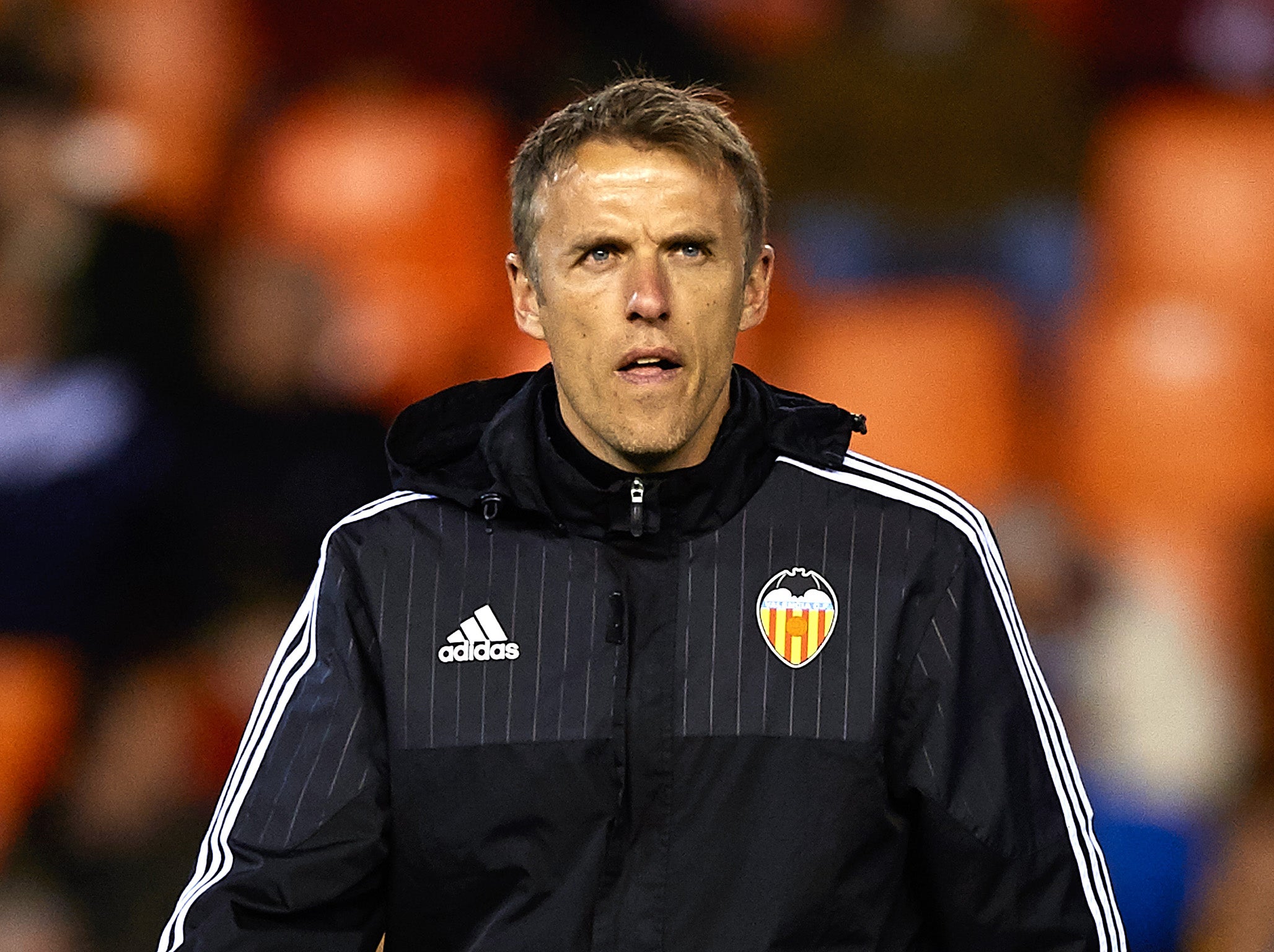 Philip Neville was on the coaching staff at Valencia in 2015-16
