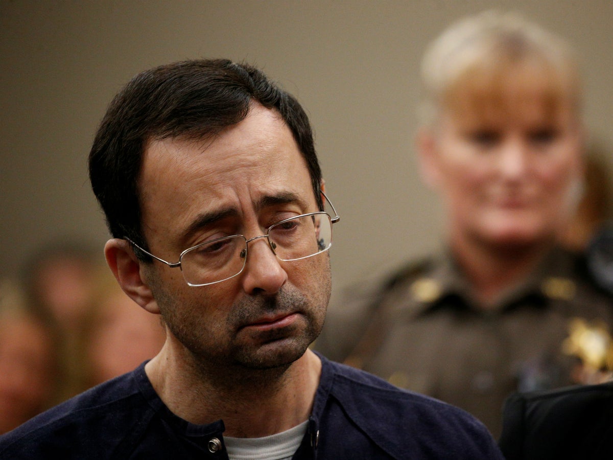 Larry Nassar Latest Former Usa Gymnastics Doctor Sentenced To 175 Years In Jail For Sexual Assault The Independent The Independent