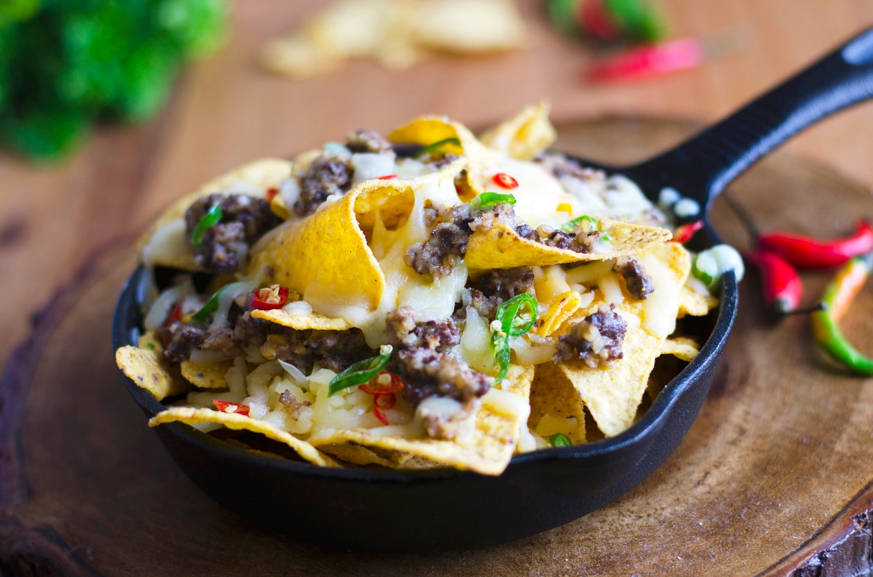 Haggis nachos