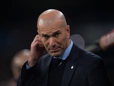 Zidane admits Real Madrid are a 'fiasco' after Copa del Rey defeat