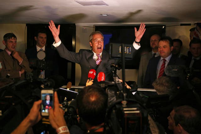 Freedom of speech has its limits, and we don't owe it to Nigel Farage