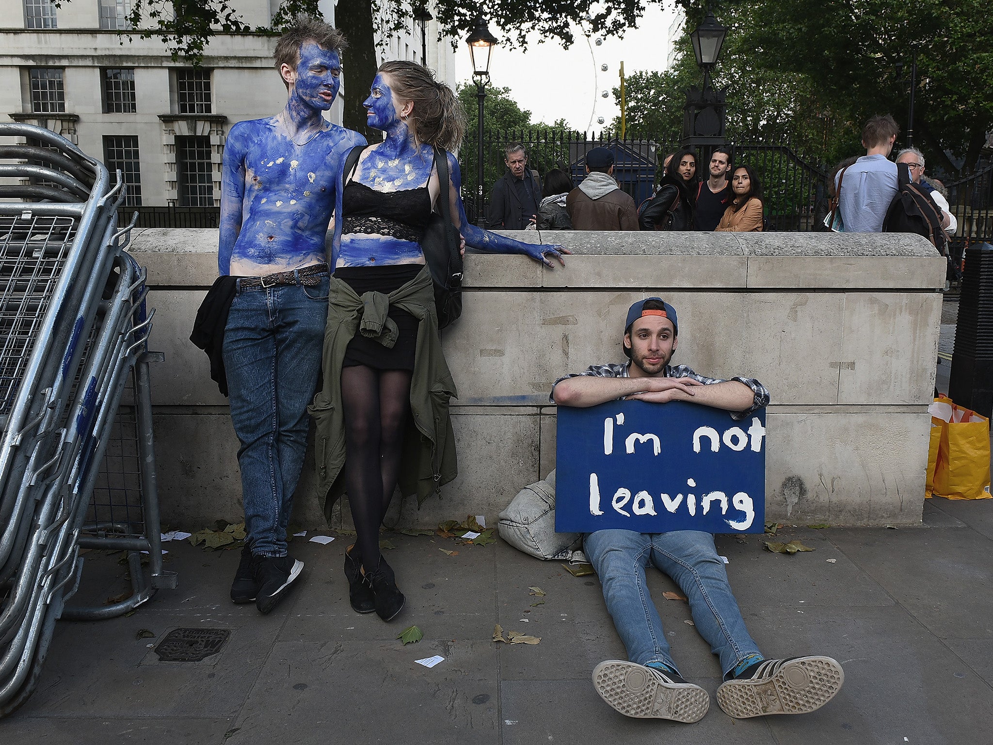 Protesting the result