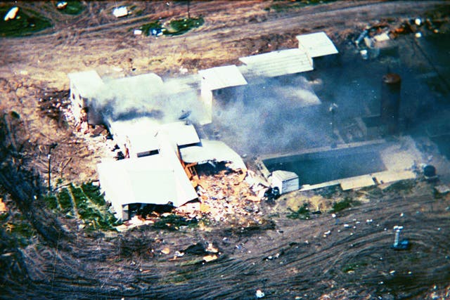 Waco, the aftermath: David Koresh and 75 followers died on 19 April 1993 when the FBI tried to storm their Mount Carmel Centre compound.  More Branch Davidians had died in the 28 February ATF raid that started the siege