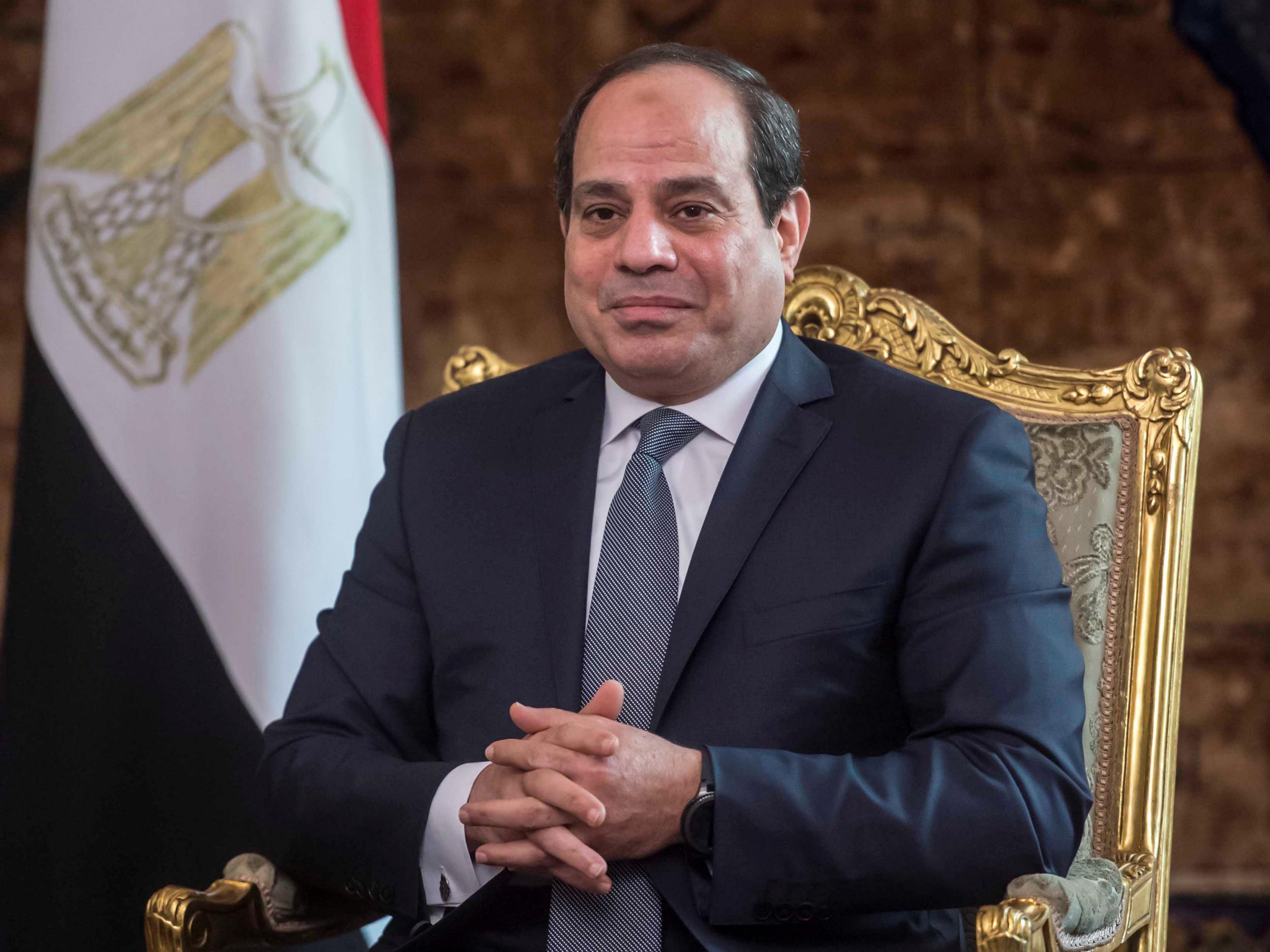 Egyptian President Abdel Fattah al-Sisi