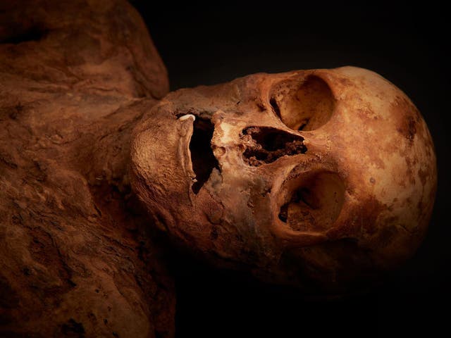 The mummified corpse was found under Basel’s Barfusser Church in 1975