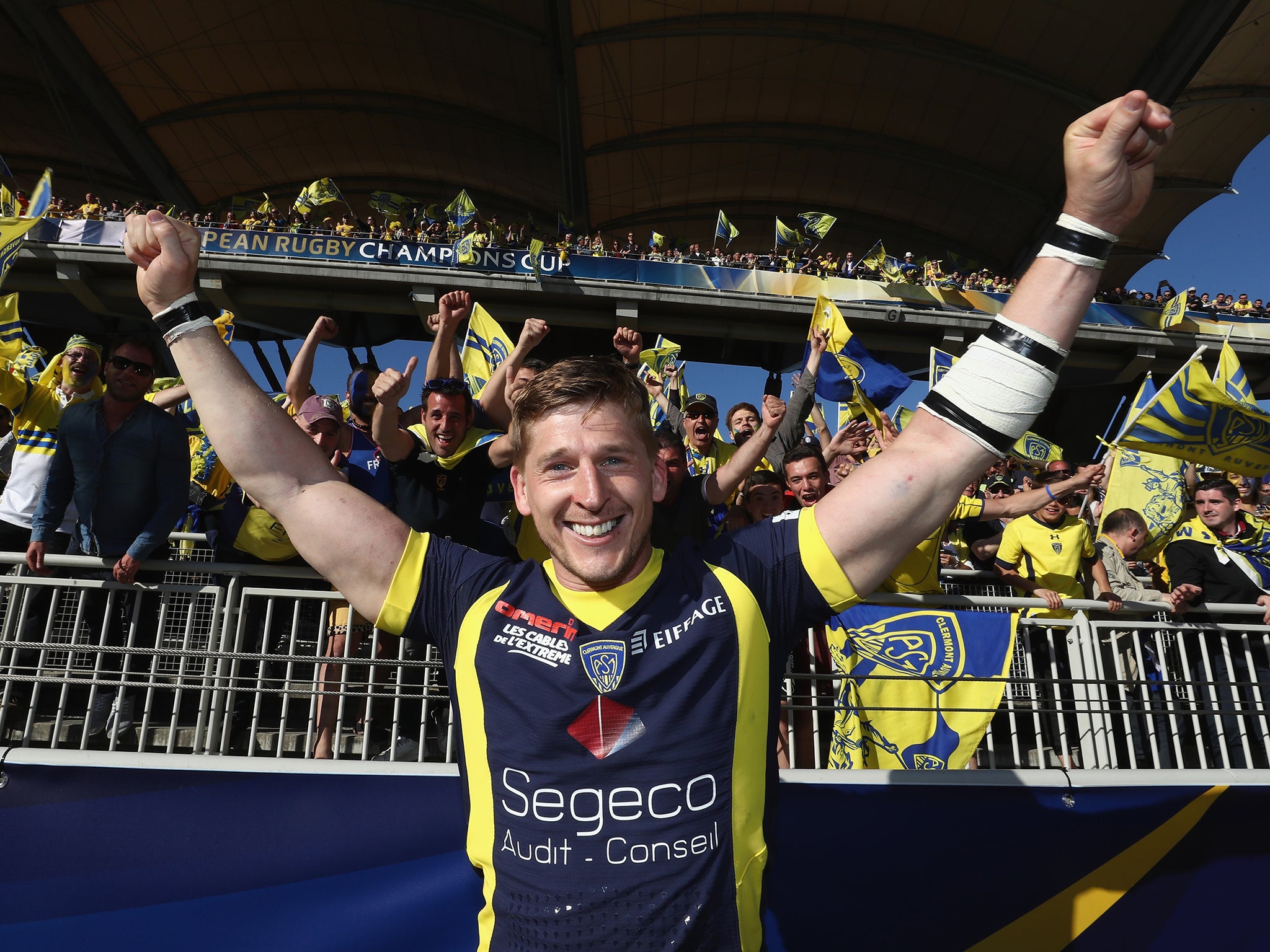 Strettle won the Top 14 title with Clermont Auvergne last season