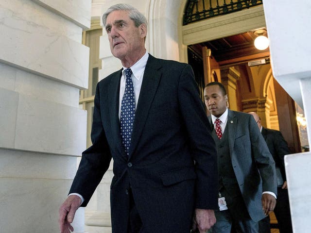 <p>Robert Mueller and his team are looking at alleged collusion with the Kremlin on the US election, but also Mr Trump’s business affairs</p>