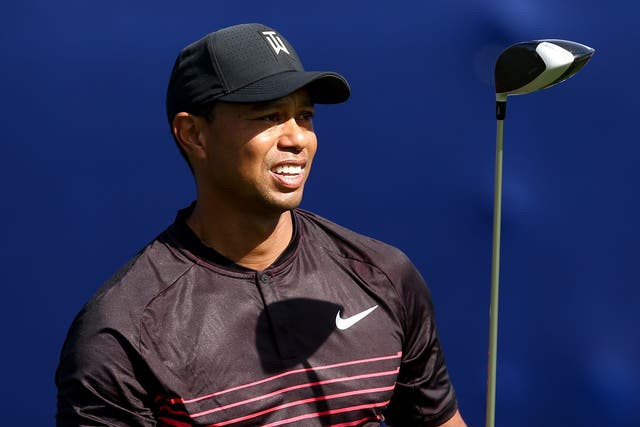 Tiger Woods shot a par-72 on his return to the PGA Tour