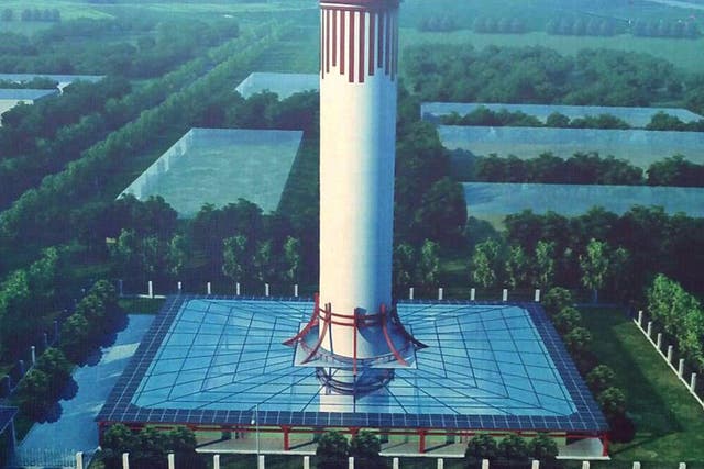 The tower in Xi'an cleans an impressive-sounding 10 million cubic metres of air per day. But how much impact does it have?