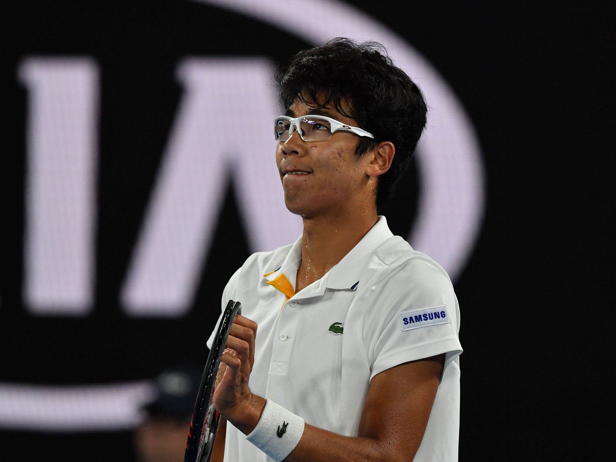 Chung's impressive run at the Australian Open came to an end in the semi-finals