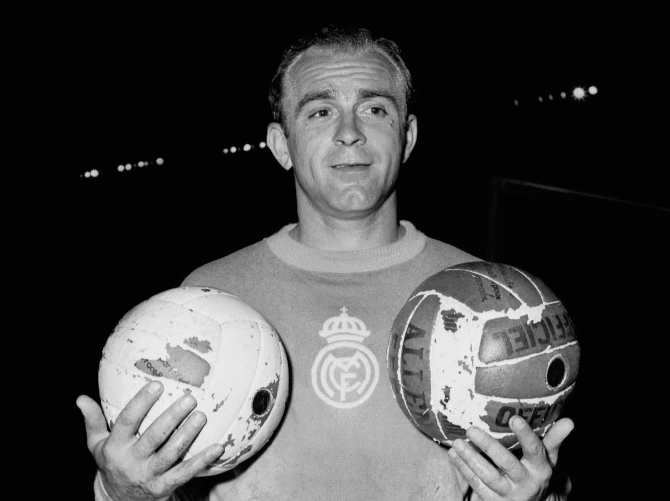Alfredo Di Stefano is widely acknowledged as Real's greatest-ever player