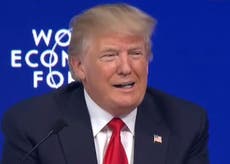 Donald Trump booed at Davos after attacking ‘nasty, mean, fake’ press