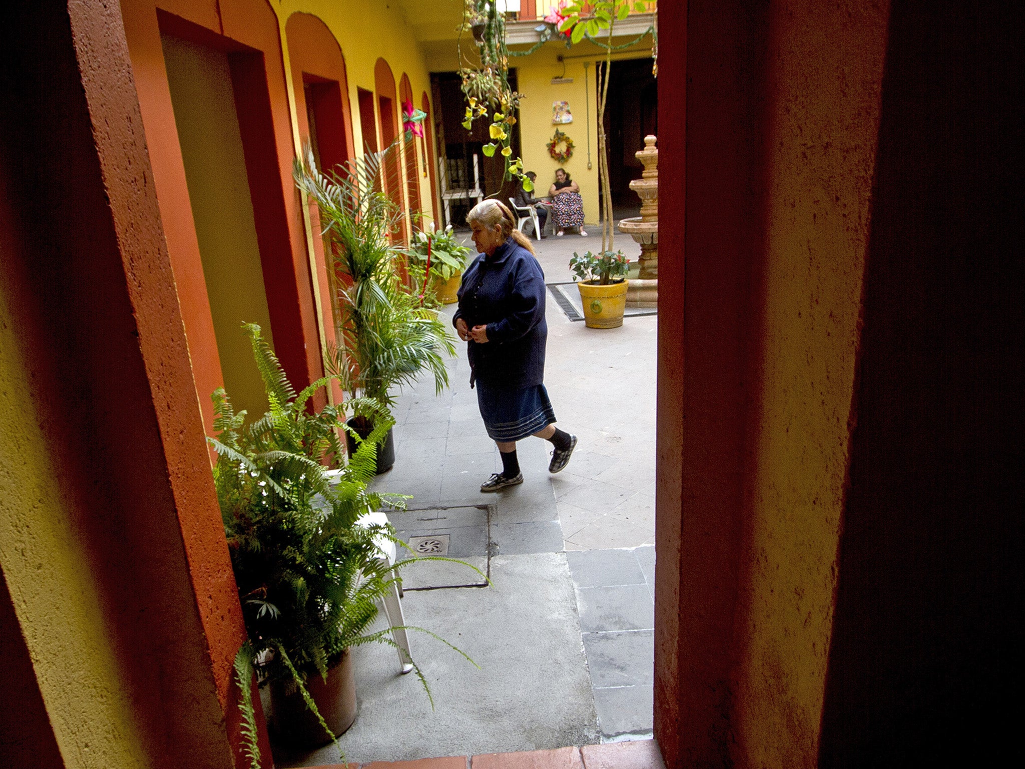 The 16 current residents are responsible for cooking all their meals and cleaning their rooms and all the public areas