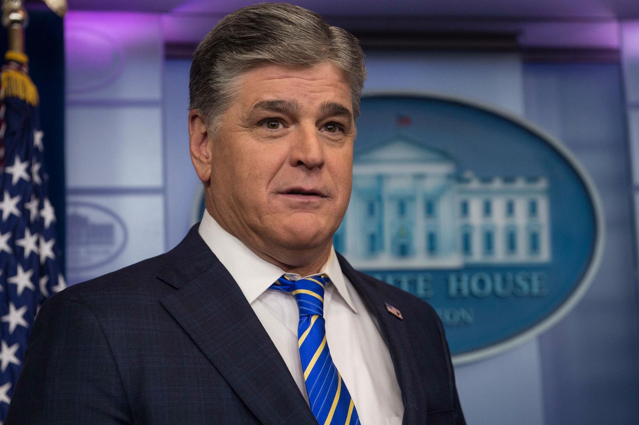 Sean Hannity, the fervently pro-Trump Fox News host, has seen his book reach the top of the bestsellers list