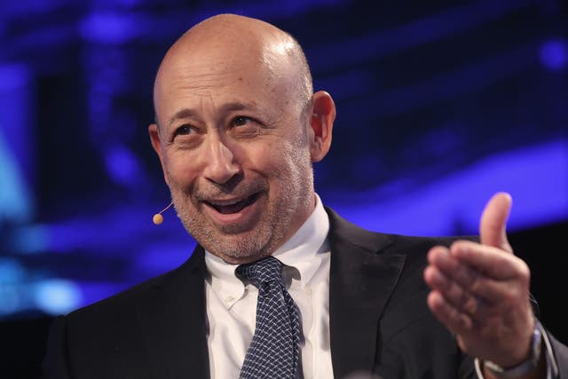 Mr Blankfein was born in the Bronx, where his father was a bakery truck driver turned post office mail sorter and his mother a receptionist