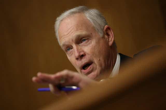 <p>Senator Ron Johnson is pushing early treatment drugs for Covid-19 even though Trump administration has rejected the effectiveness of them.</p>
