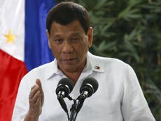 Rodrigo Duterte tells soldiers to shoot female rebels in the vagina