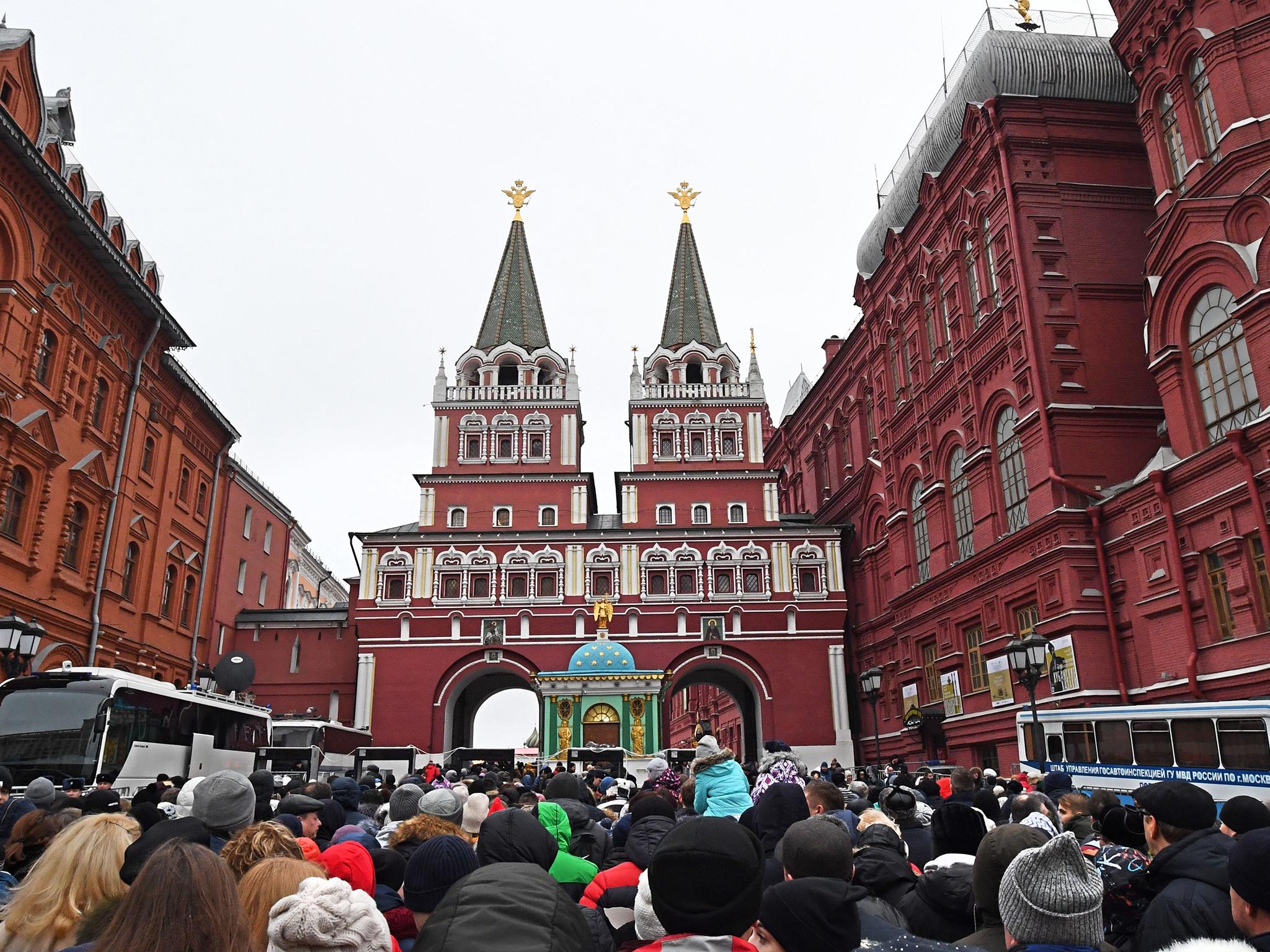 The organisation were said to be based near the Red Square in Moscow