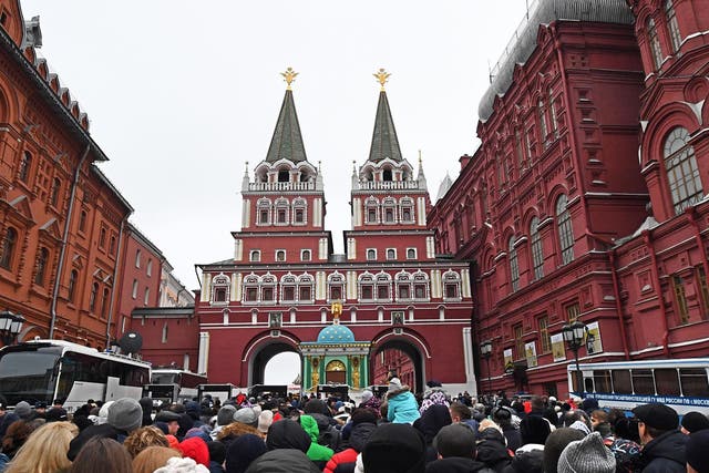 The organisation were said to be based near the Red Square in Moscow