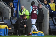 West Ham players join Moyes in condemning Musauku for spitting
