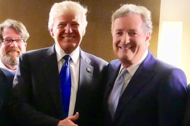 Donald Trump told Piers Morgan he wouldn't call himself a feminist