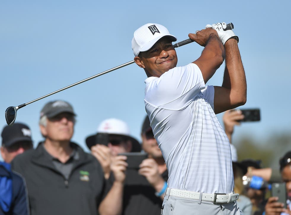 Tiger Woods hits a two-under round of 70 but was not happy with how he played