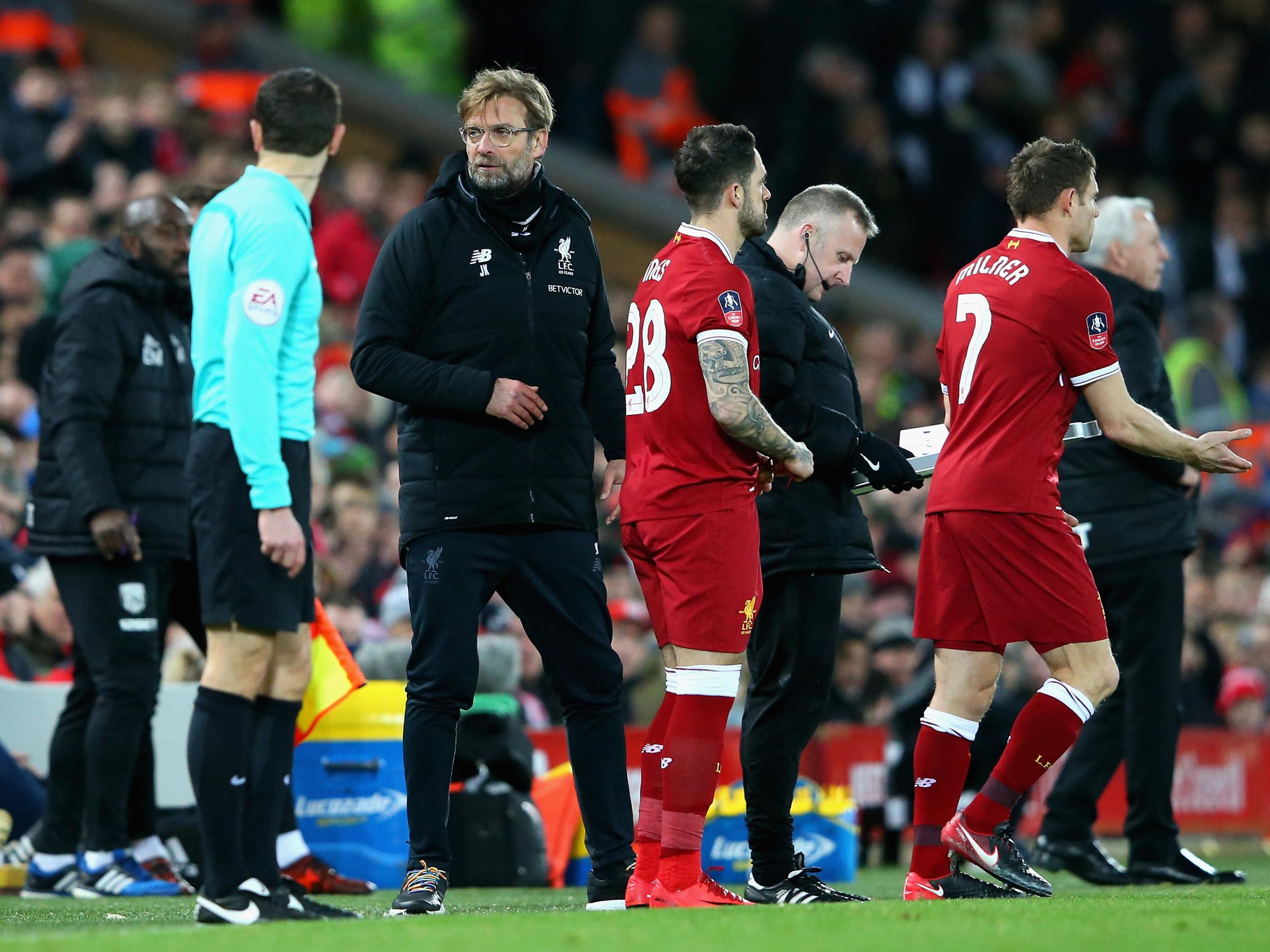 Klopp lamented the repeated errors by his side