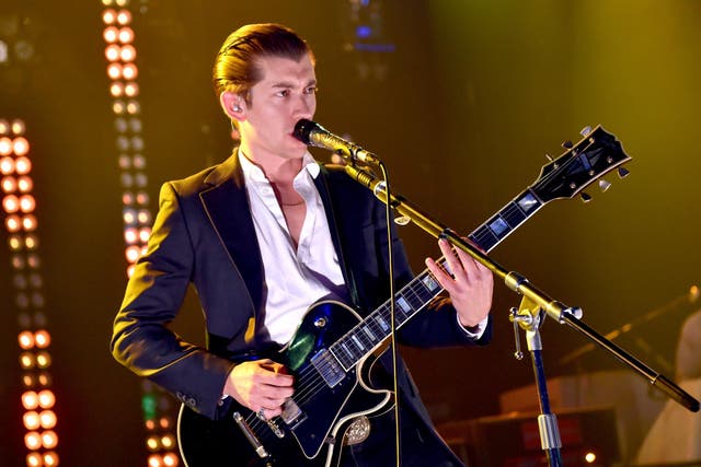 Alex Turner of Arctic Monkeys. Credit: Getty Images for Clear Channel