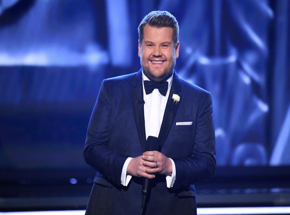 James Corden made the list alongside Annie Lenox and Dawn French