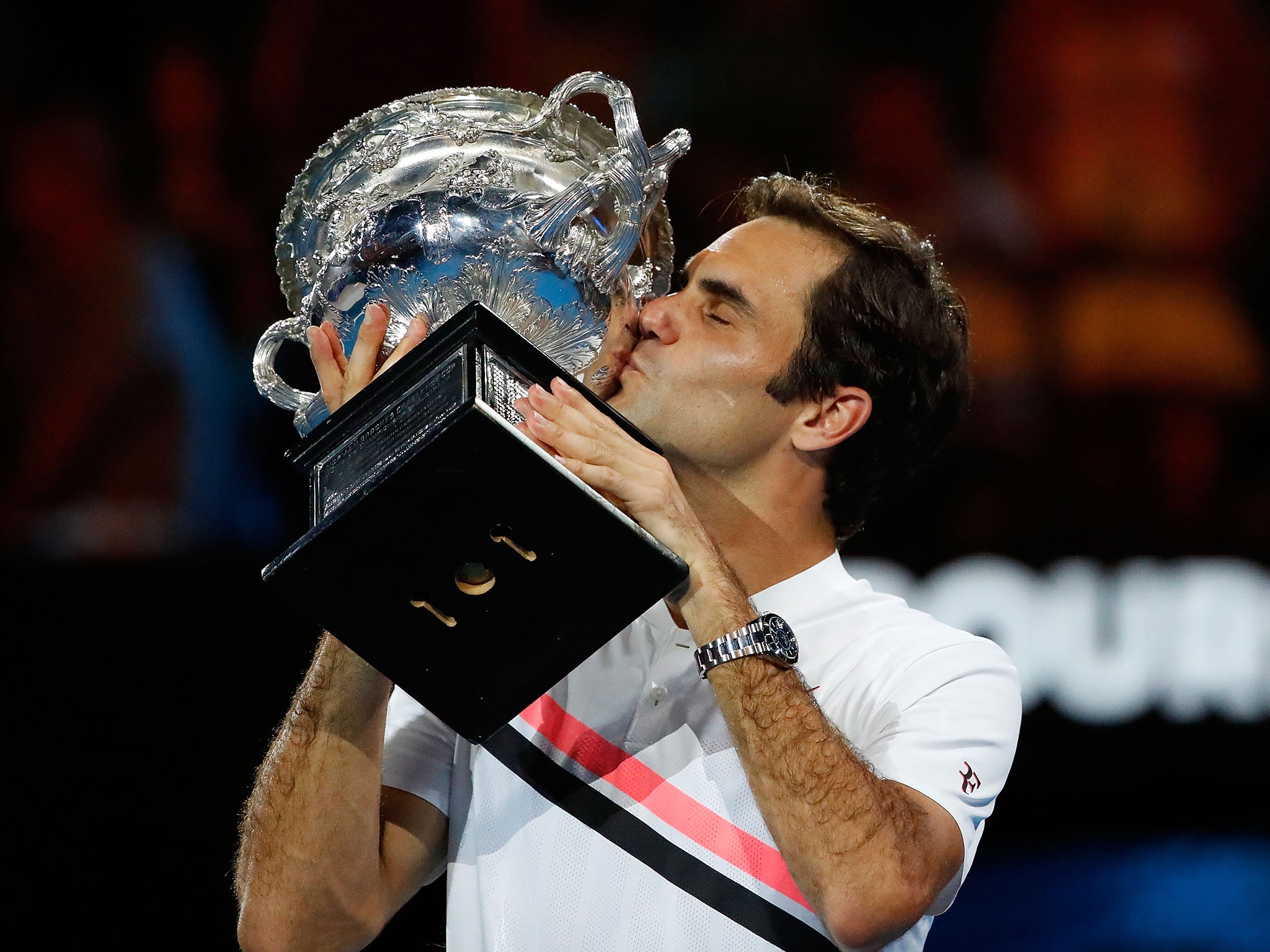 Roger Federer won his 20th Grand Slam title by beating Marin Cilic in the Australian Open final