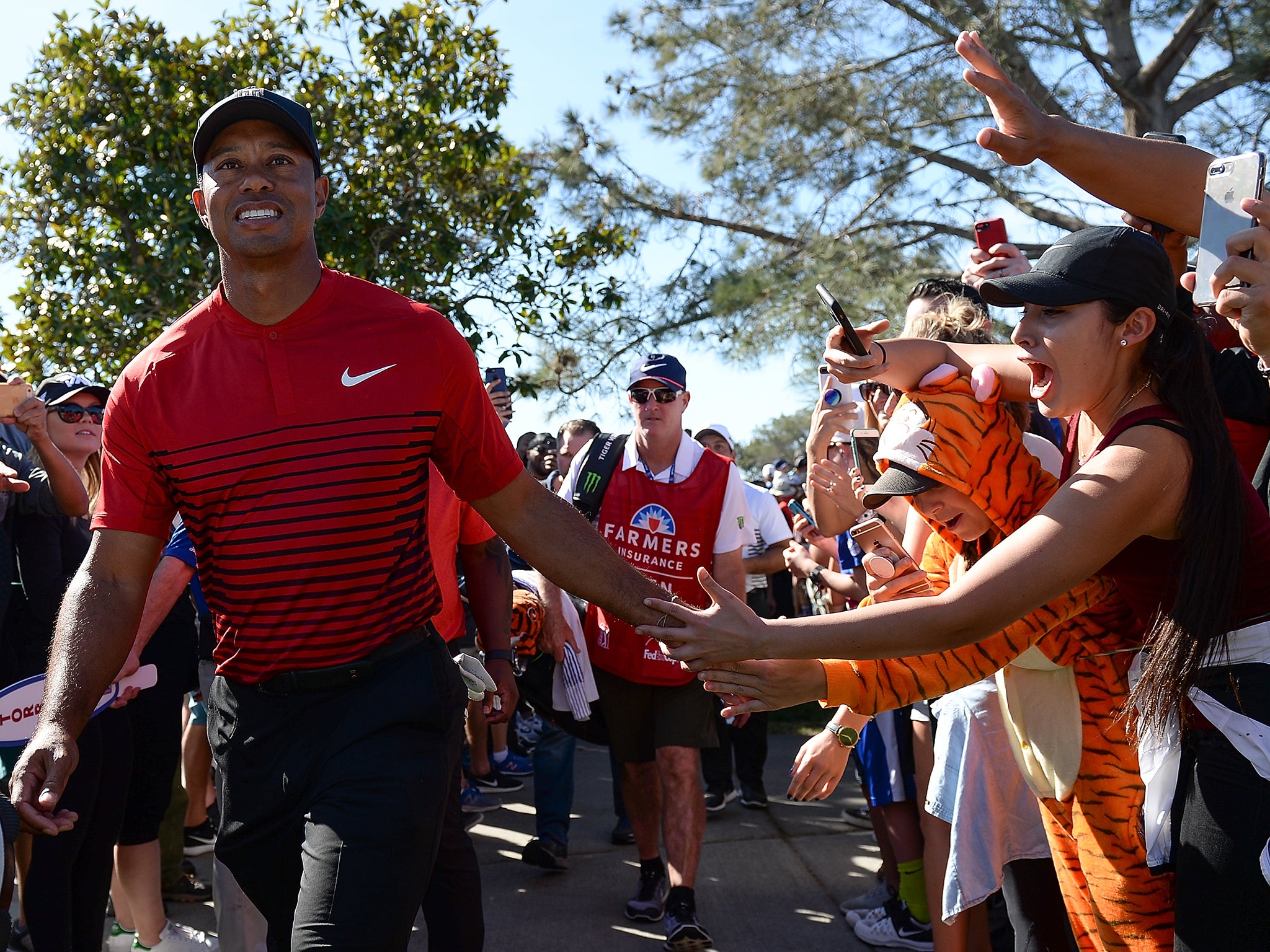 Tiger Woods enjoyed his comeback at Torrey Pines after securing a top-30 finish