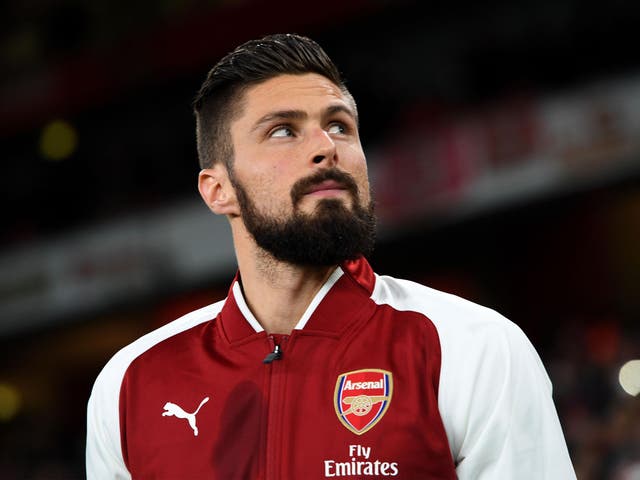 Olivier Giroud is being considered by Chelsea as a possible answer to their striker pursuit