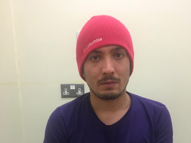 Zayed Khan, 26, is being kept in Colnbrook detention centre despite having committed multiple acts of self-harm since being detained, in what legal experts say is a breach of law