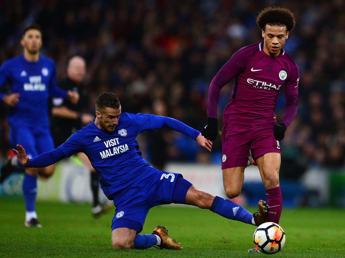 Manchester City winger Leroy Sane suffered ankle ligament damage from