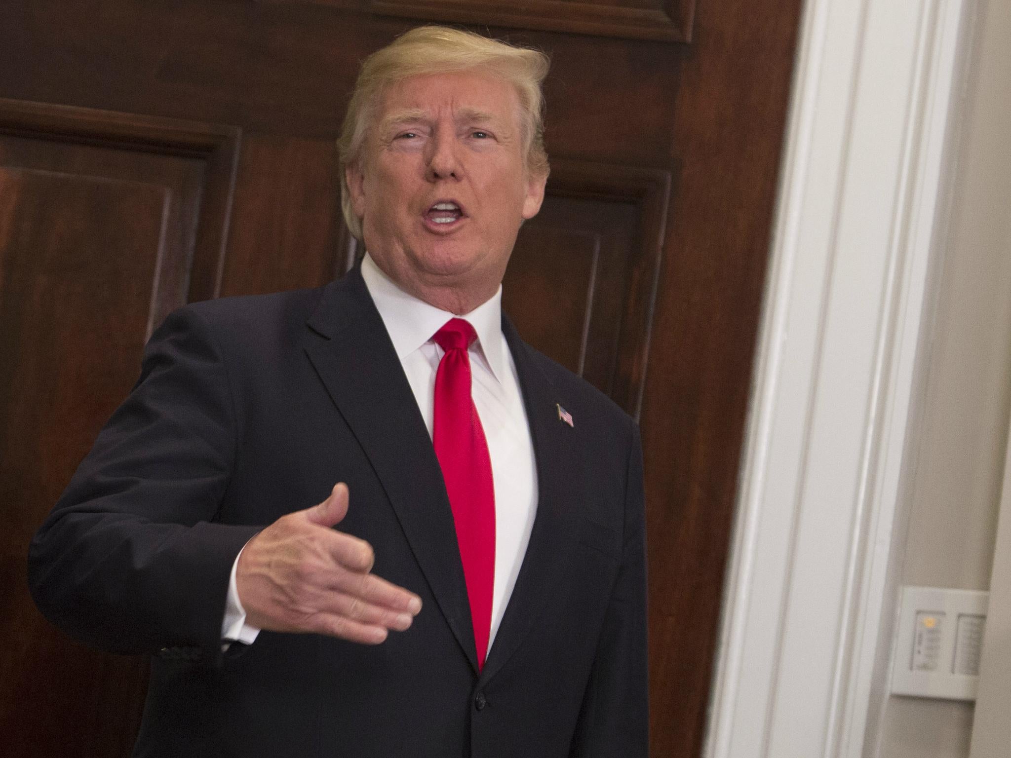 US President Donald Trump will give his first State of the Union speech in front of the full Congress on 30 January 2018.