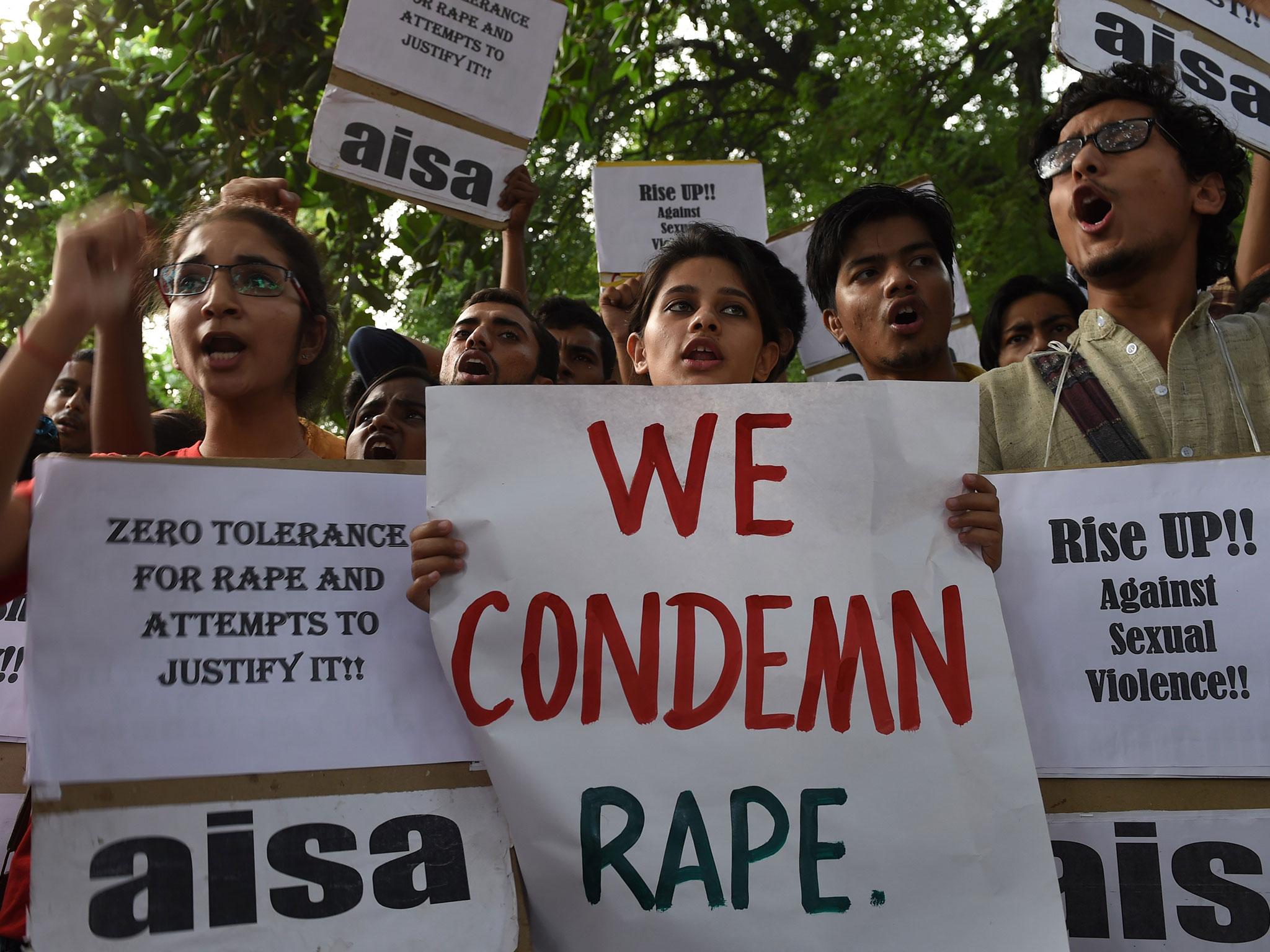 Outdoor Kannada Rape One By One Gang - Gang rape' of student prompts arrests after video causes outcry in ...