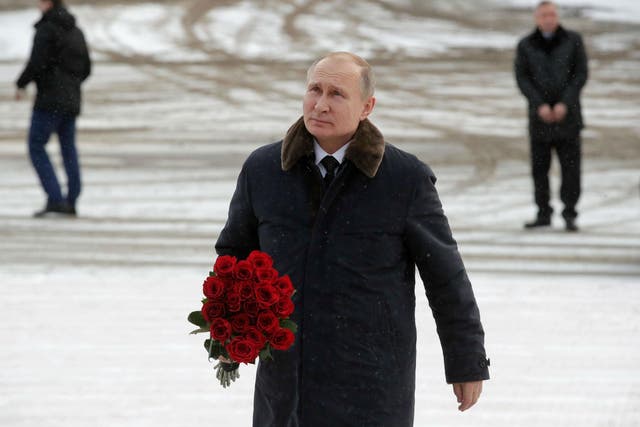 Mr Putin has denounced the measures